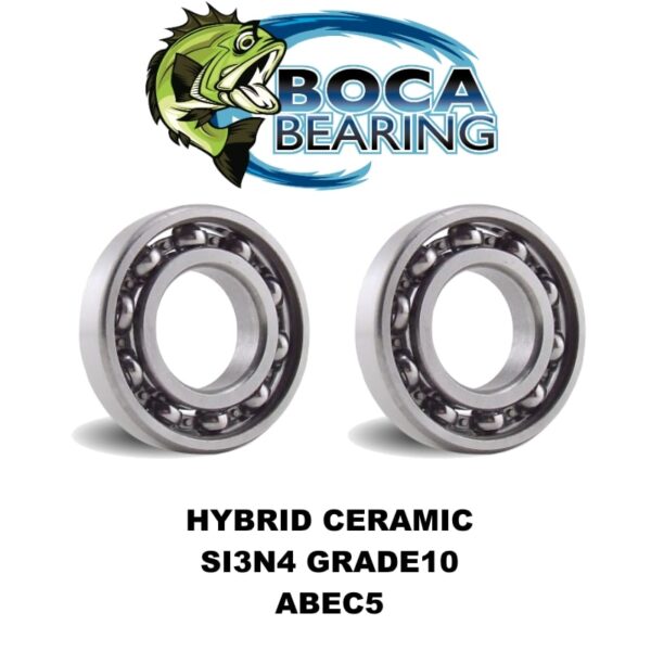 Pack 2 Roulements R27 – Hybrid Ceramic OPEN – ABEC 5 – ISO P5