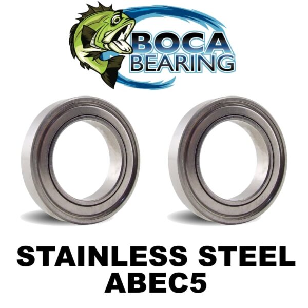 Pack 2 Roulements R05 Inox ABEC5