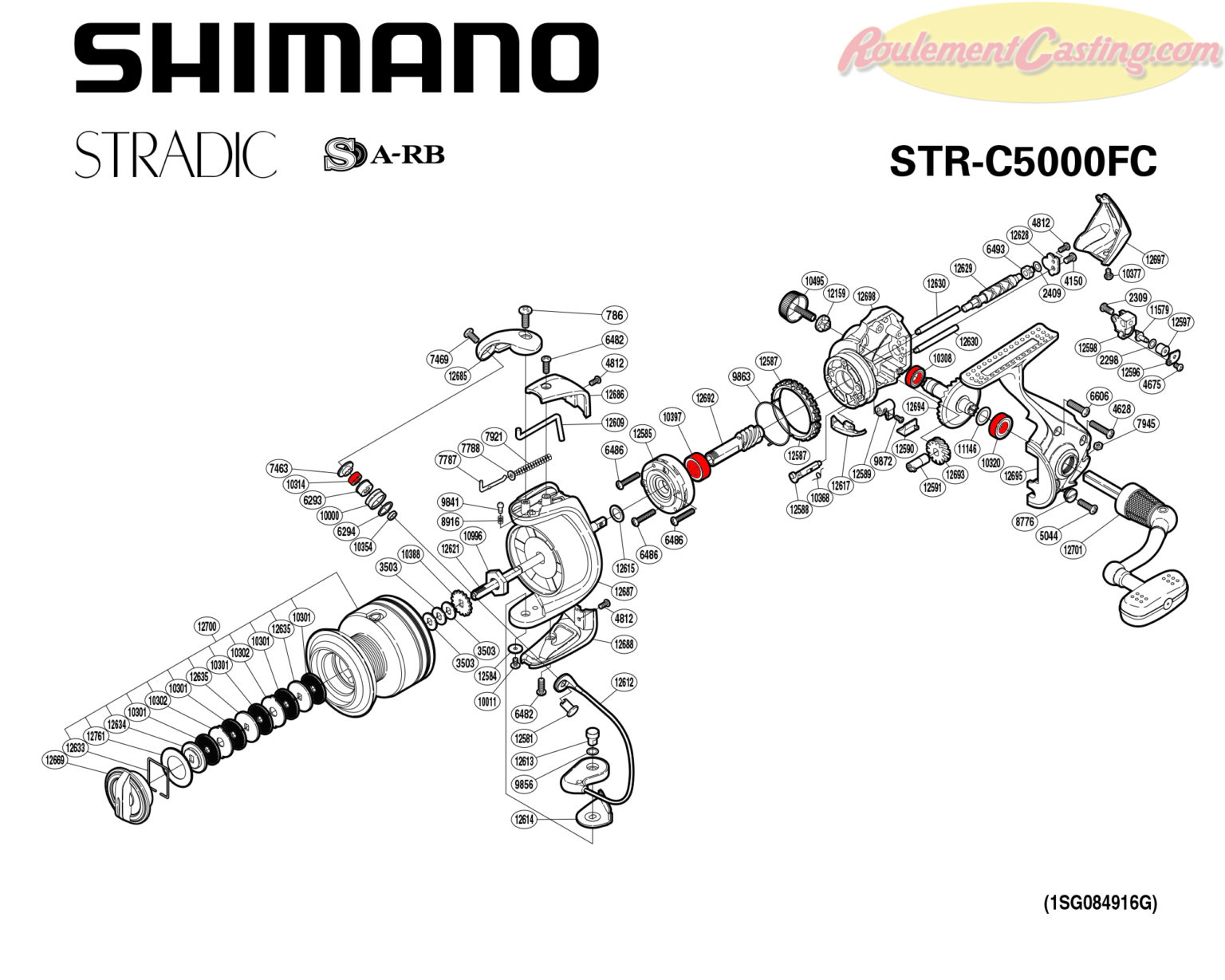 Bobine Shimano pour Casitas 151
