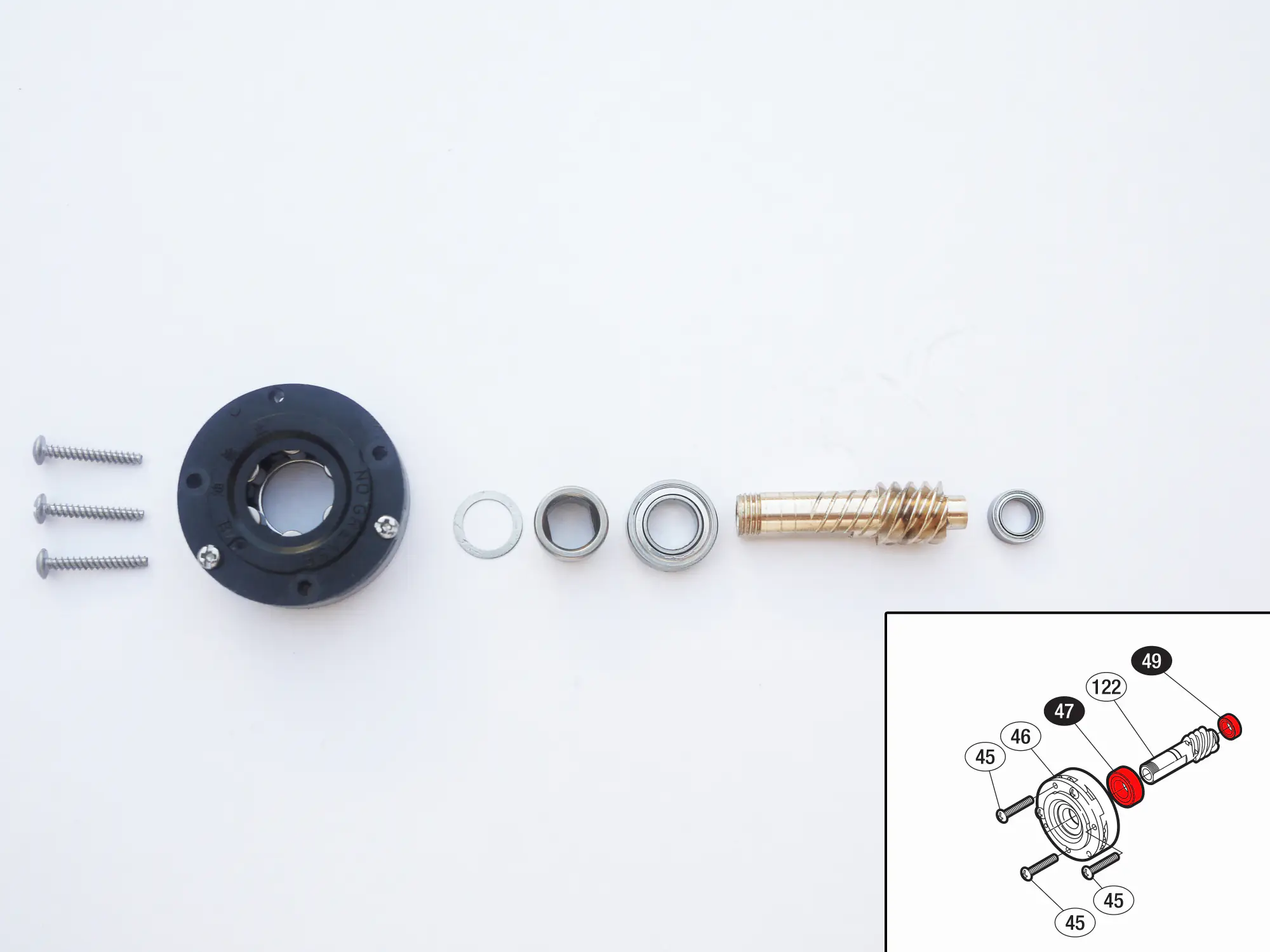 Étape 10 — Démontage – 12 CARDIFF C2000 HGS