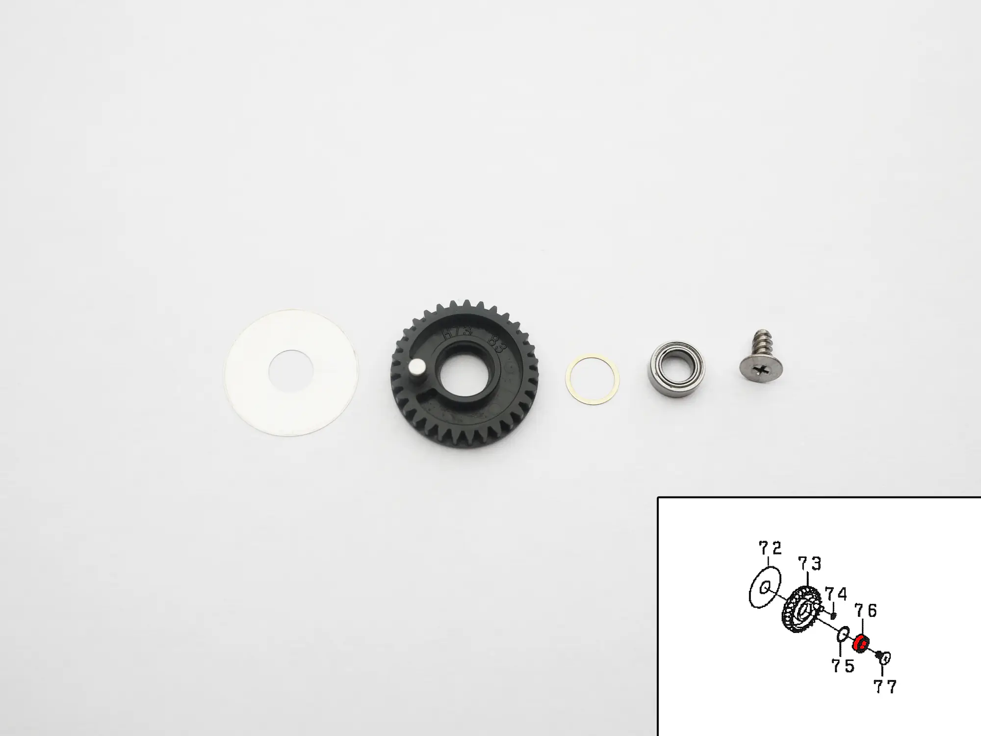 Étape 17 — Démontage – 12 LUVIAS 2506H
