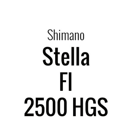 Pack roulements Stella FI 2500HGS