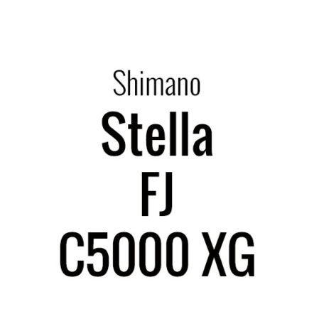 Pack roulements Stella FJ C5000XG